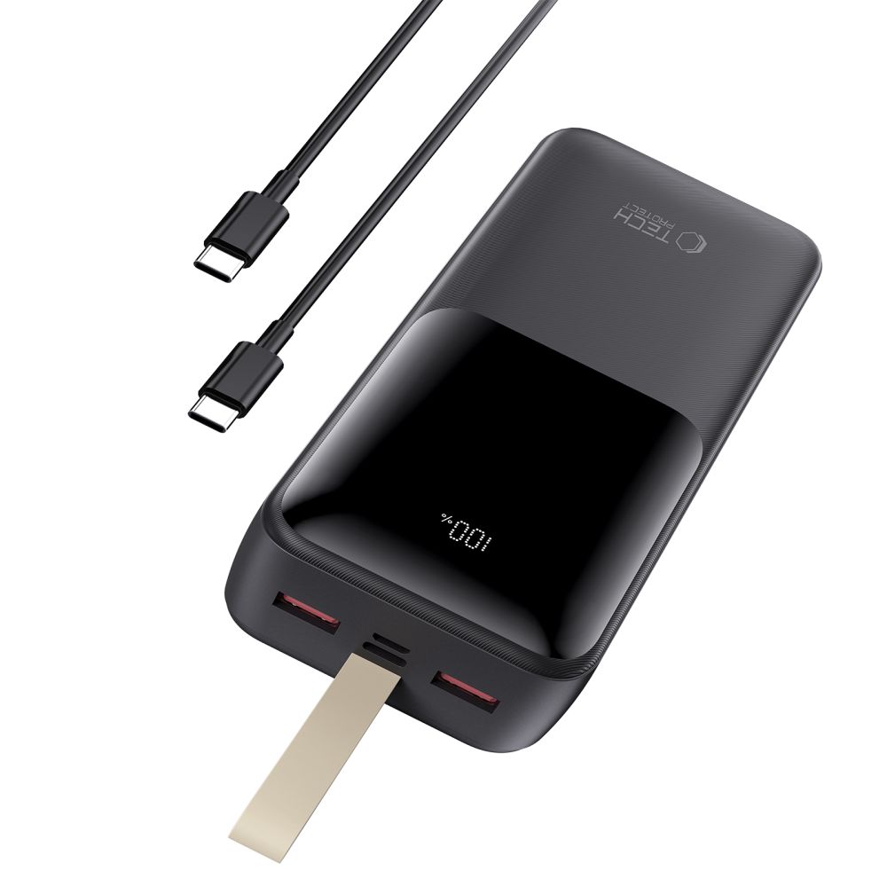 Tech-Protect Tech-Protect 30000 mAh 22.5W Powerbank Svart