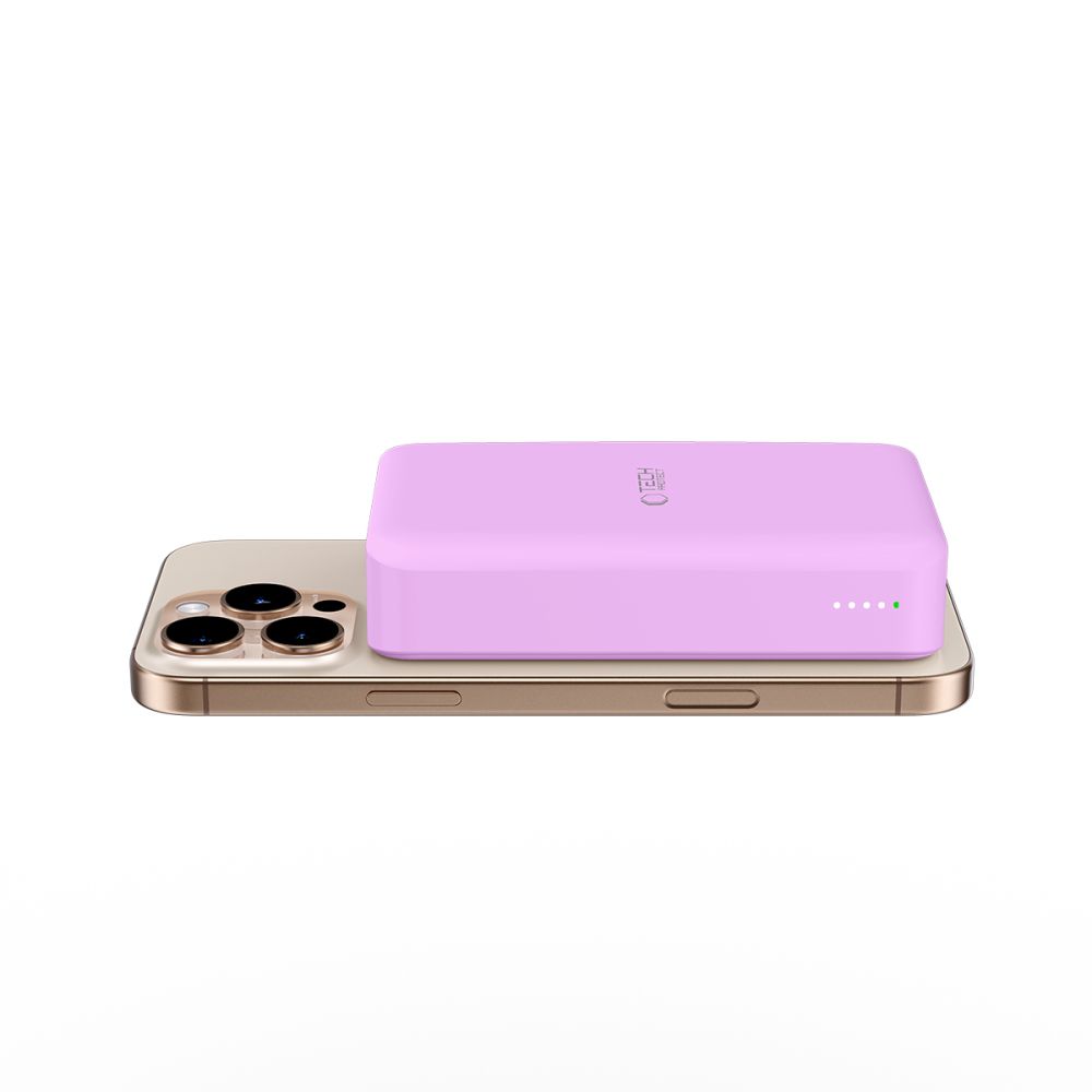 Tech-Protect Tech-Protect 20000 mAh MagSafe Powerbank LifeMag Lila