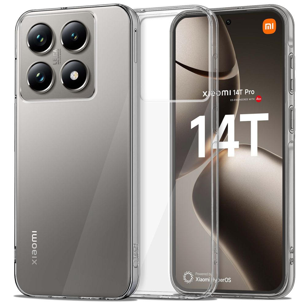 Tech-Protect Tech-Protect Xiaomi 14T Pro Skal FlexAir Hybrid Transparent
