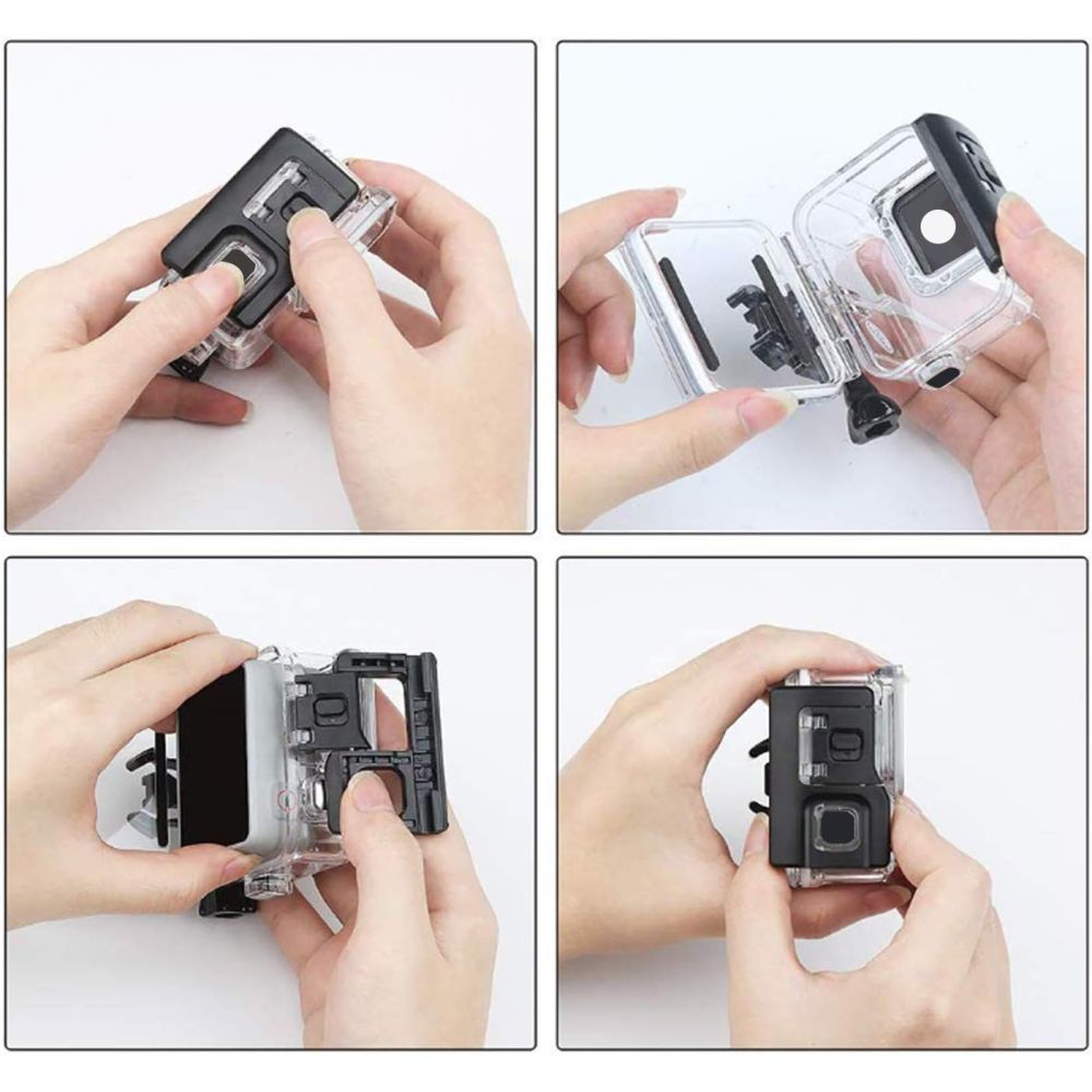 Tech-Protect Tech-Protect GoPro Hero 5/6/7 Vattentät Fodral Transparent
