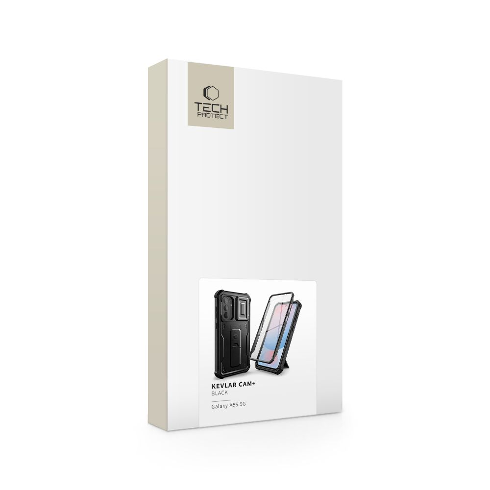 Tech-Protect Tech-Protect Samsung Galaxy A56 5G Skal Kevlar Cam+ Svart