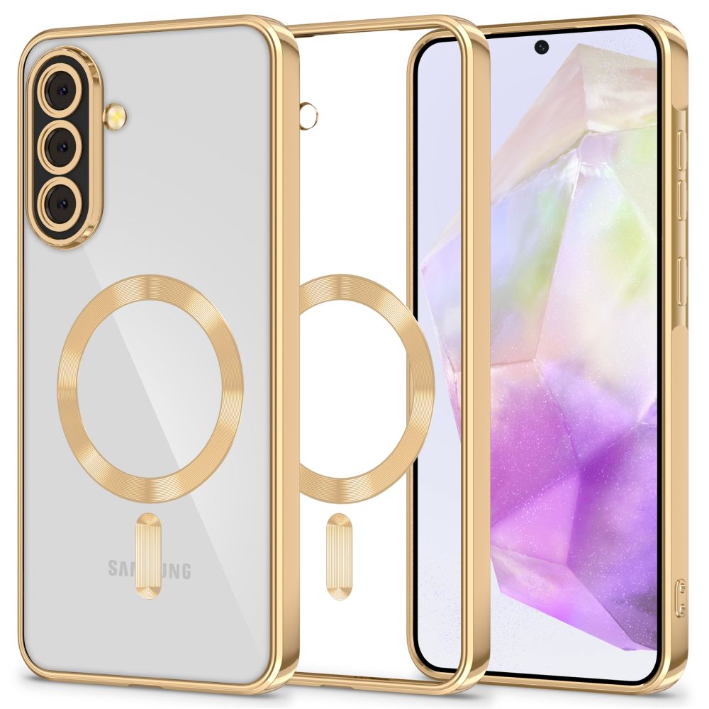 Tech-Protect Tech-Protect Galaxy A36 5G Skal MagSafe MagFlex Shiny Gold