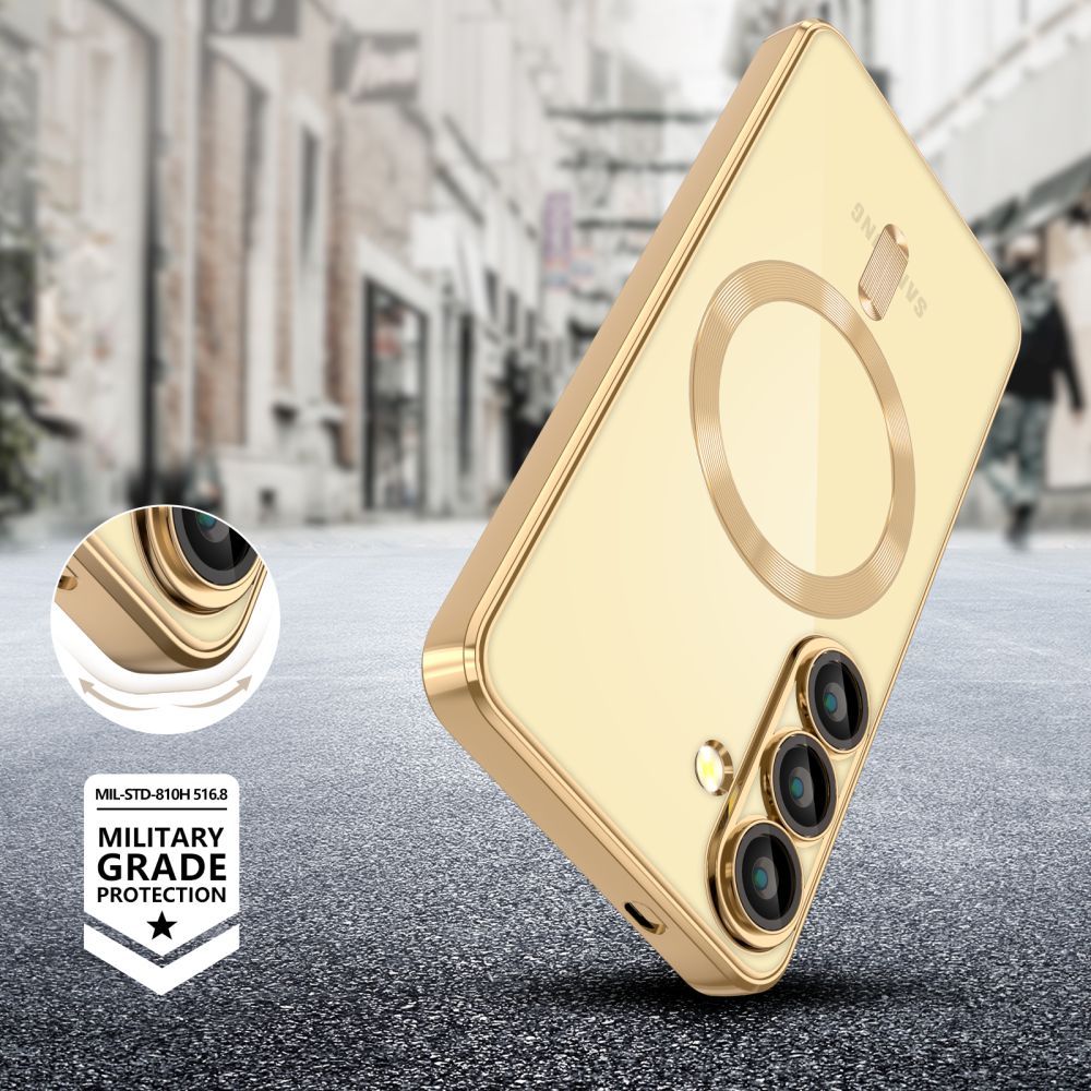 Tech-Protect Tech-Protect Galaxy A36 5G Skal MagSafe MagFlex Shiny Gold