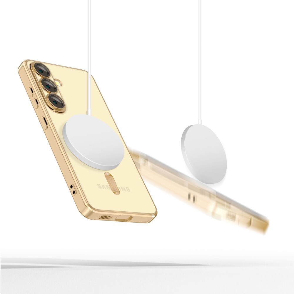 Tech-Protect Tech-Protect Galaxy A56 5G Skal MagSafe MagFlex Shiny Gold