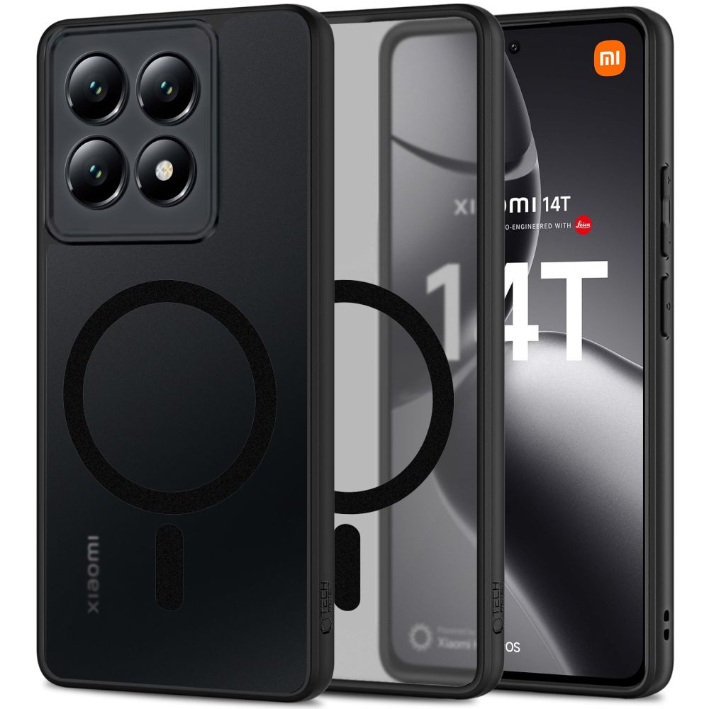 Tech-Protect Tech-Protect Xiaomi 14T Skal MagSafe MagMat Matt Svart