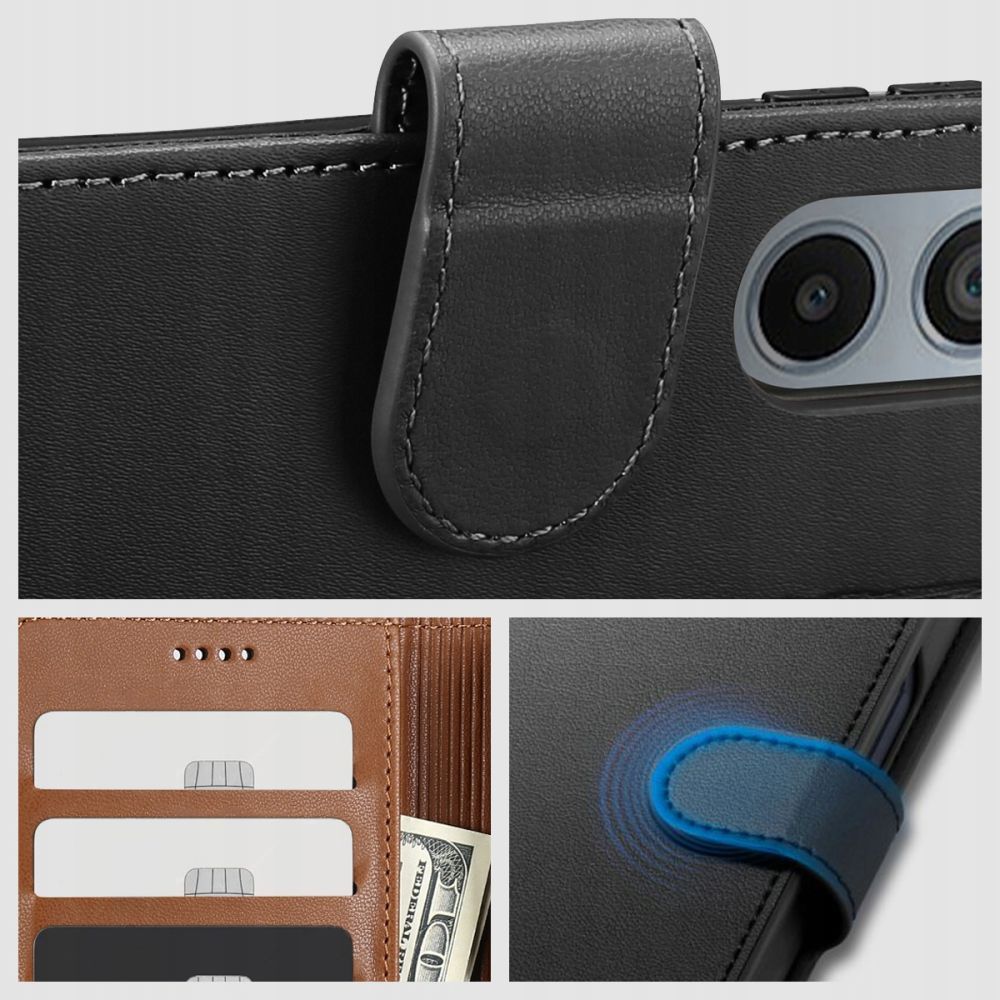 Tech-Protect Tech-Protect Samsung Galaxy A16 Fodral Läder Svart