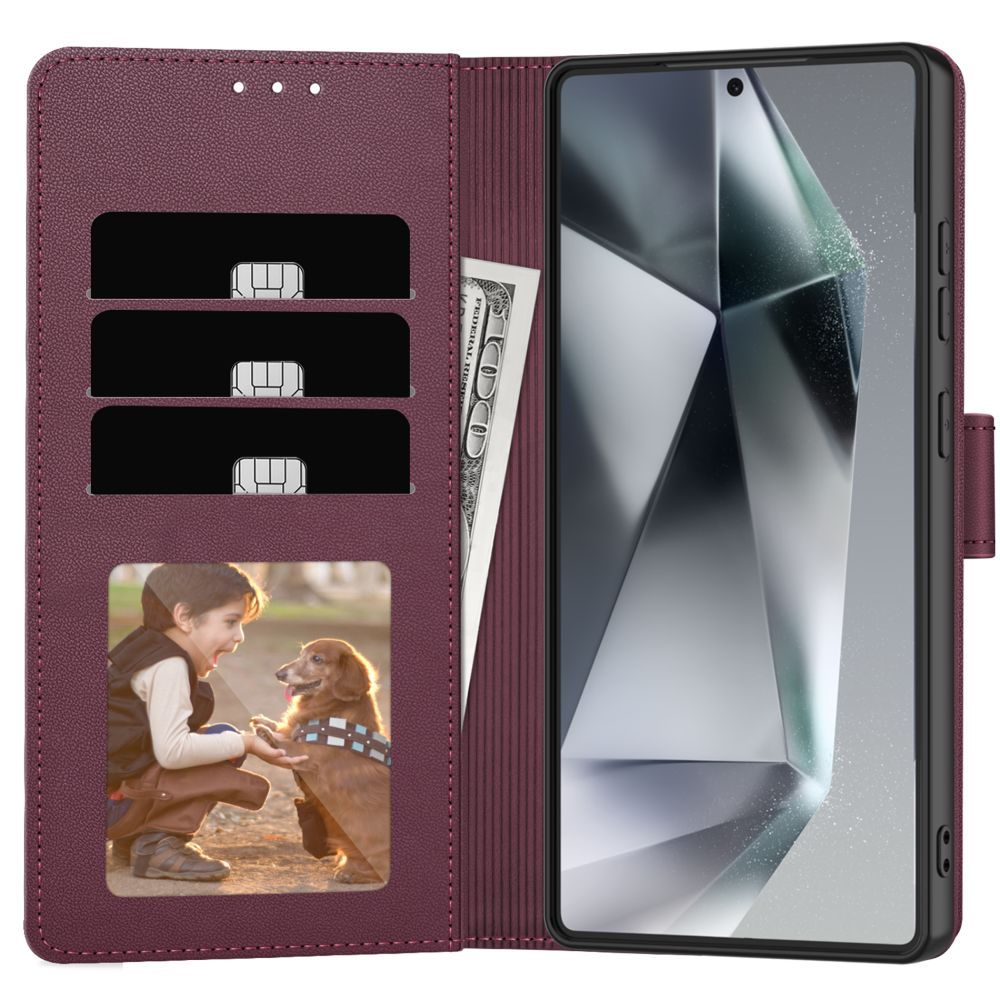 Tech-Protect Tech-Protect Samsung Galaxy A56 5G Fodral Läder Mulberry