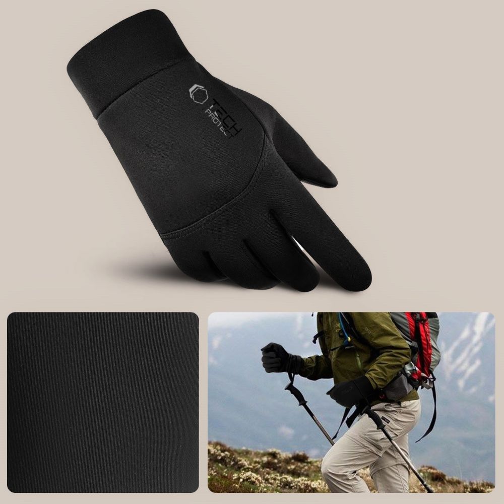 Tech-Protect Tech-Protect Handskar Med Touchfunktion Storlek L Svart