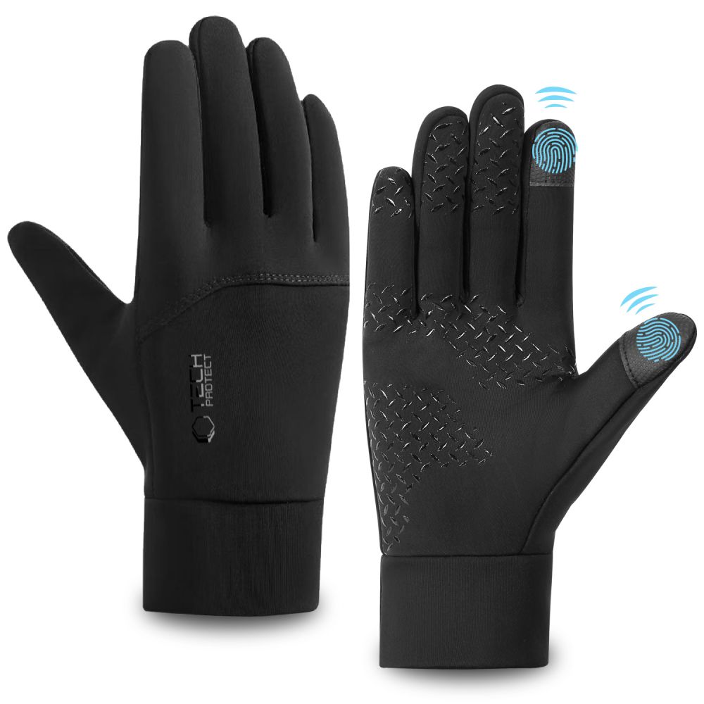 Tech-Protect Tech-Protect Handskar Med Touchfunktion Storlek M Svart