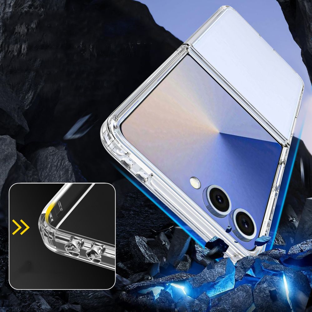 Tech-Protect Tech-Protect Galaxy Z Flip 7 Skal FlexAir Hybrid Transparent