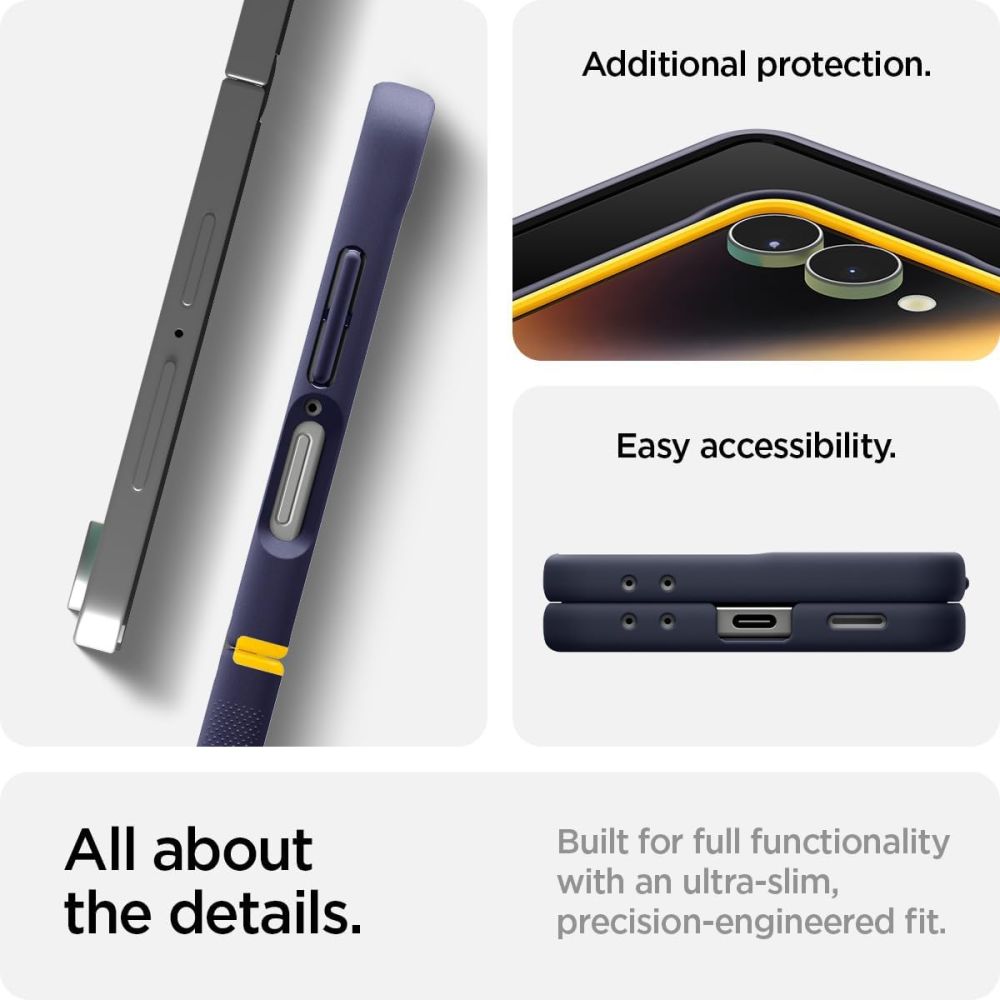 Spigen Spigen Galaxy Z Flip 7 Skal MagSafe Nano Pop Blueberry Navy