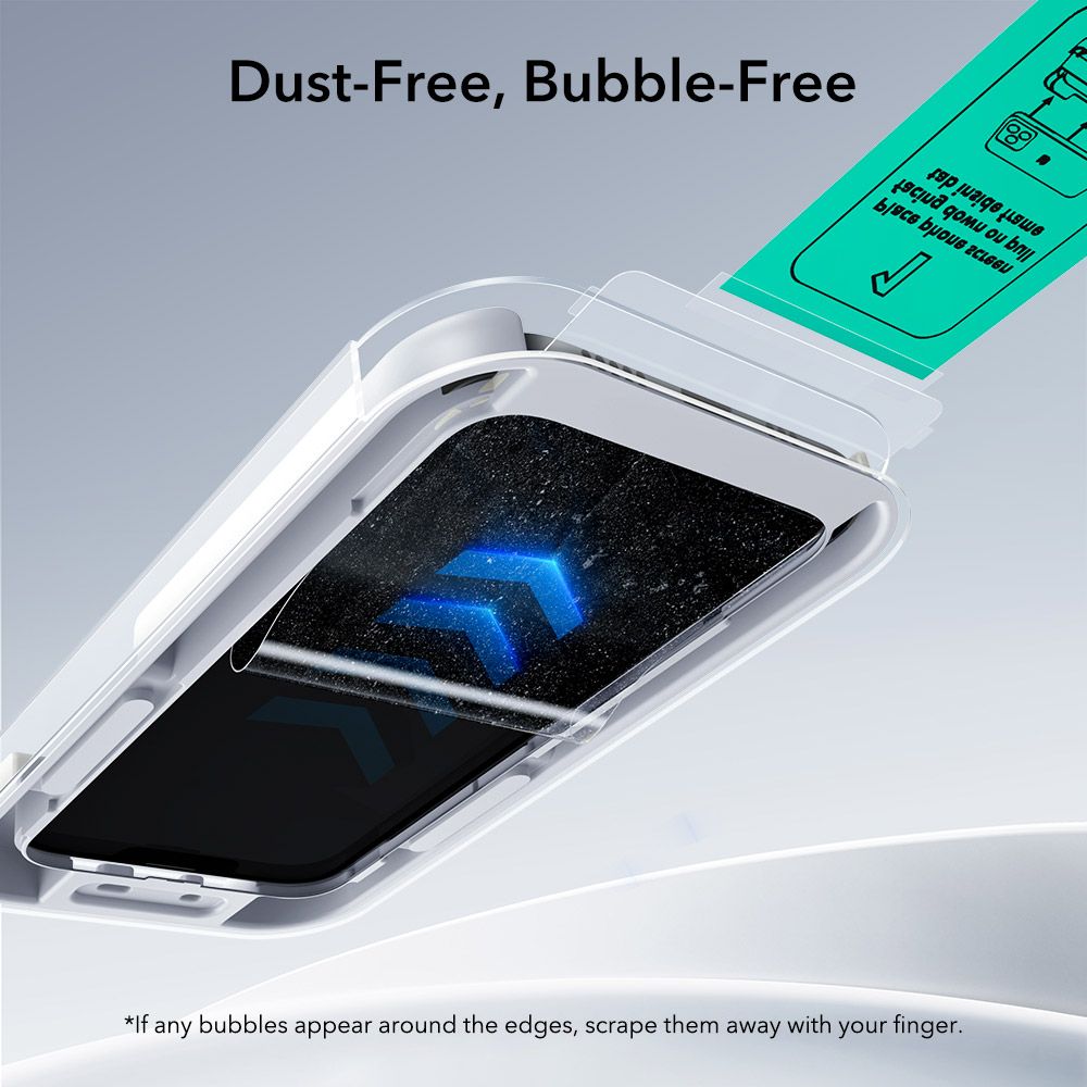 ESR ESR iPhone 17 Pro Max 2-PACK Skärmskydd UltraFit Härdat Glas Transparent
