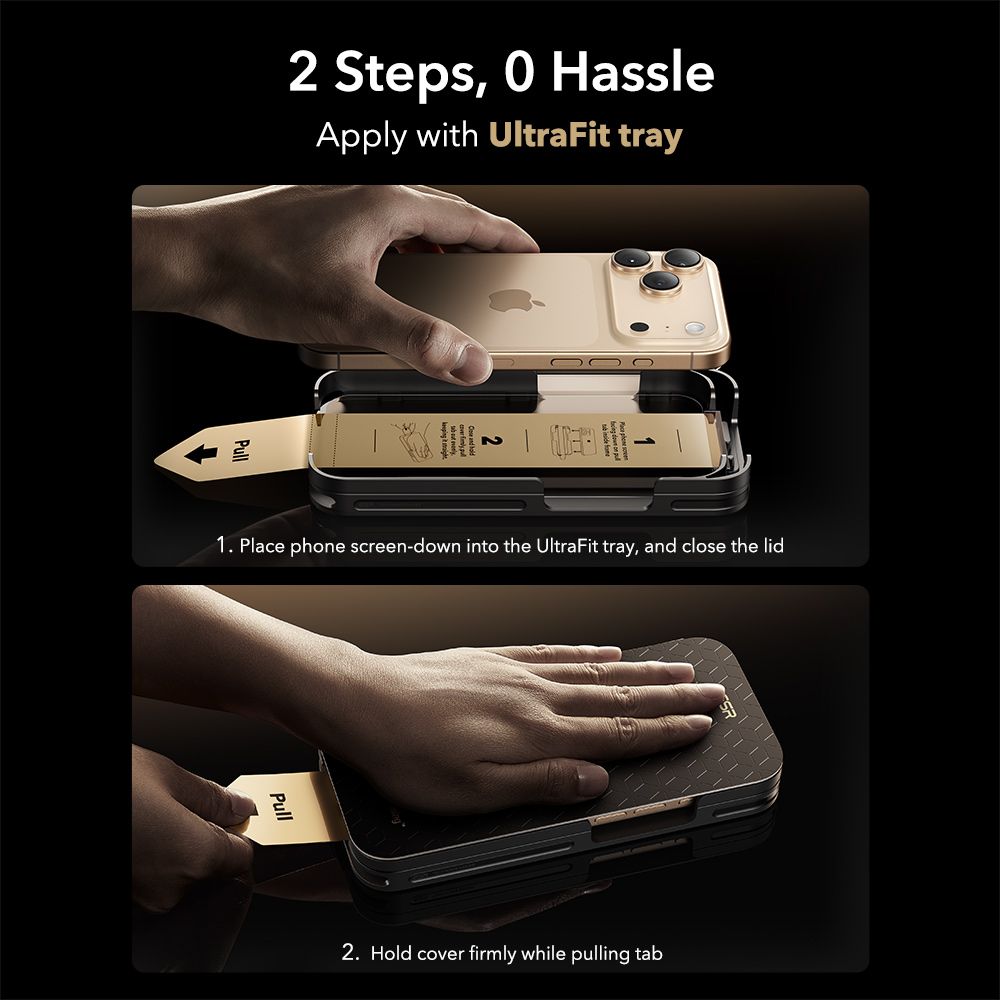 ESR ESR iPhone 17 Pro UltraFit Armorite Pro Skärmskydd Härdat Glas