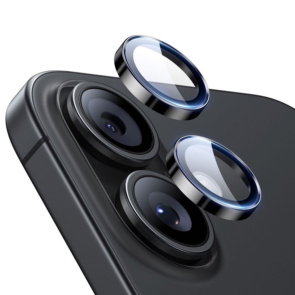 ESR ESR iPhone 16 / 16 Plus Linsskydd Armorite Svart