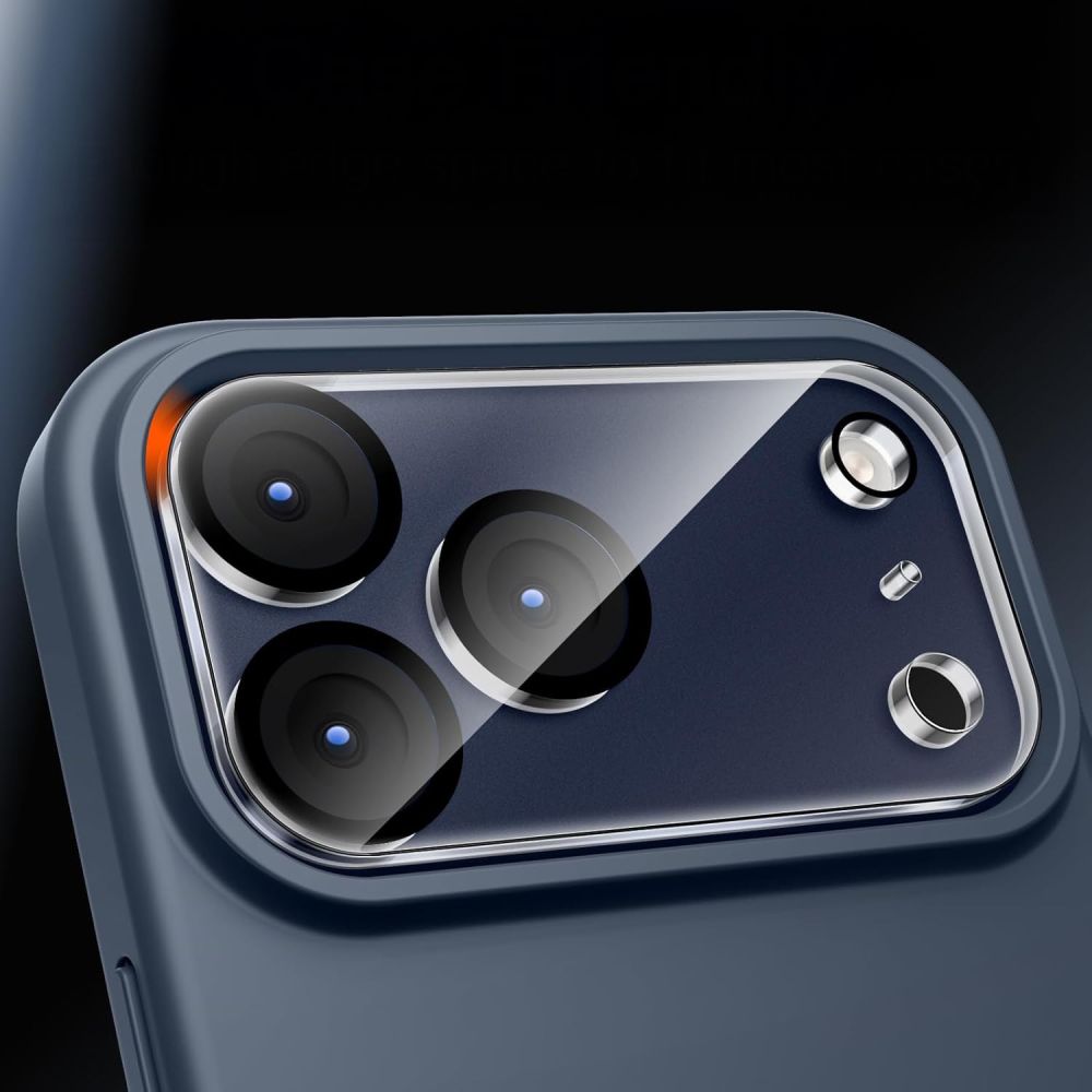 Tech-Protect Tech-Protect iPhone 17 Pro Linsskydd CamFit+ Transparent