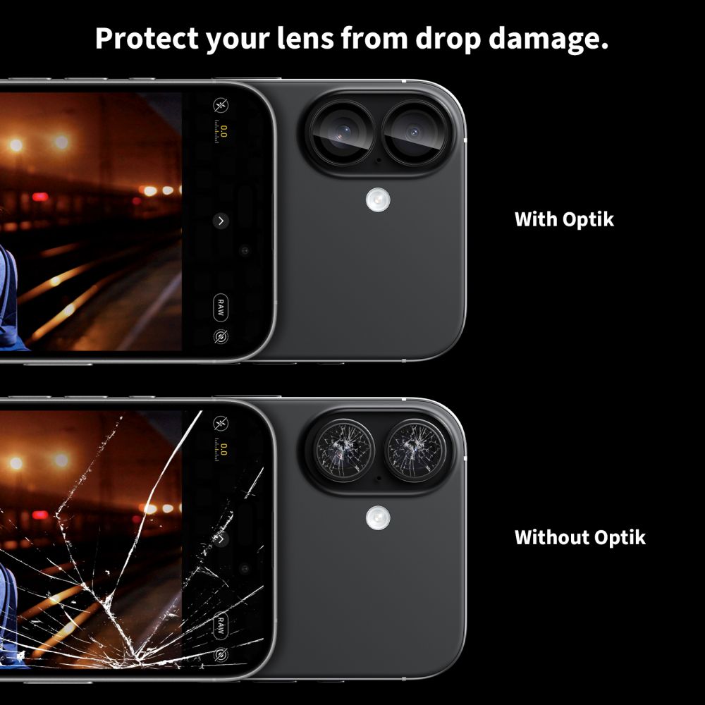 Tech-Protect Tech-Protect iPhone 17 Linsskydd CamRing Fit+ Transparent