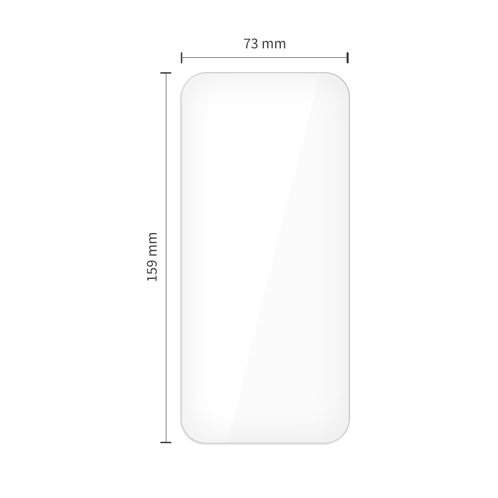 Tech-Protect Tech-Protect iPhone 17 Pro Max/16 Pro Max 2-PACK Skärmskydd Härdat Glas