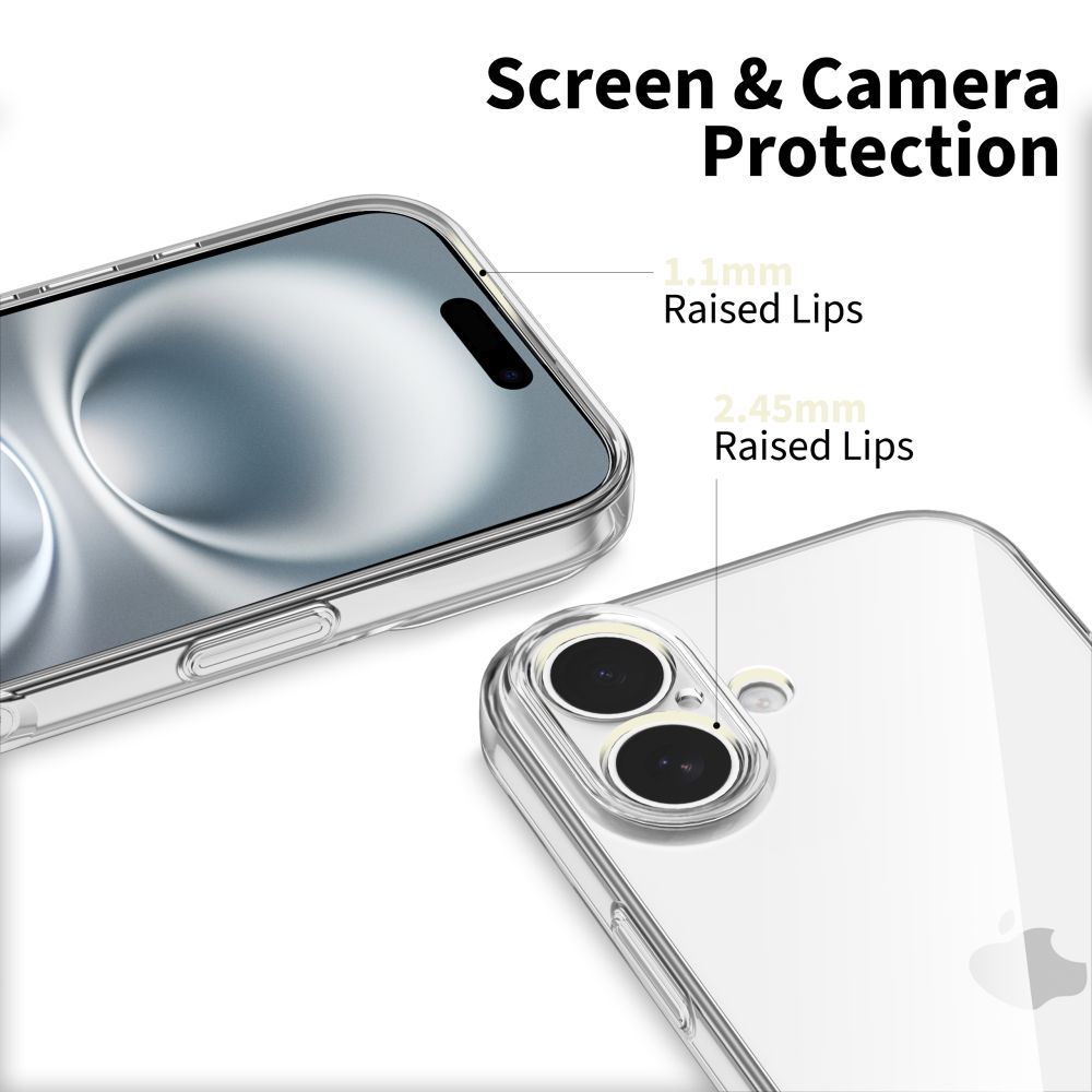Tech-Protect Tech-Protect iPhone 17 Skal FlexAir Transparent