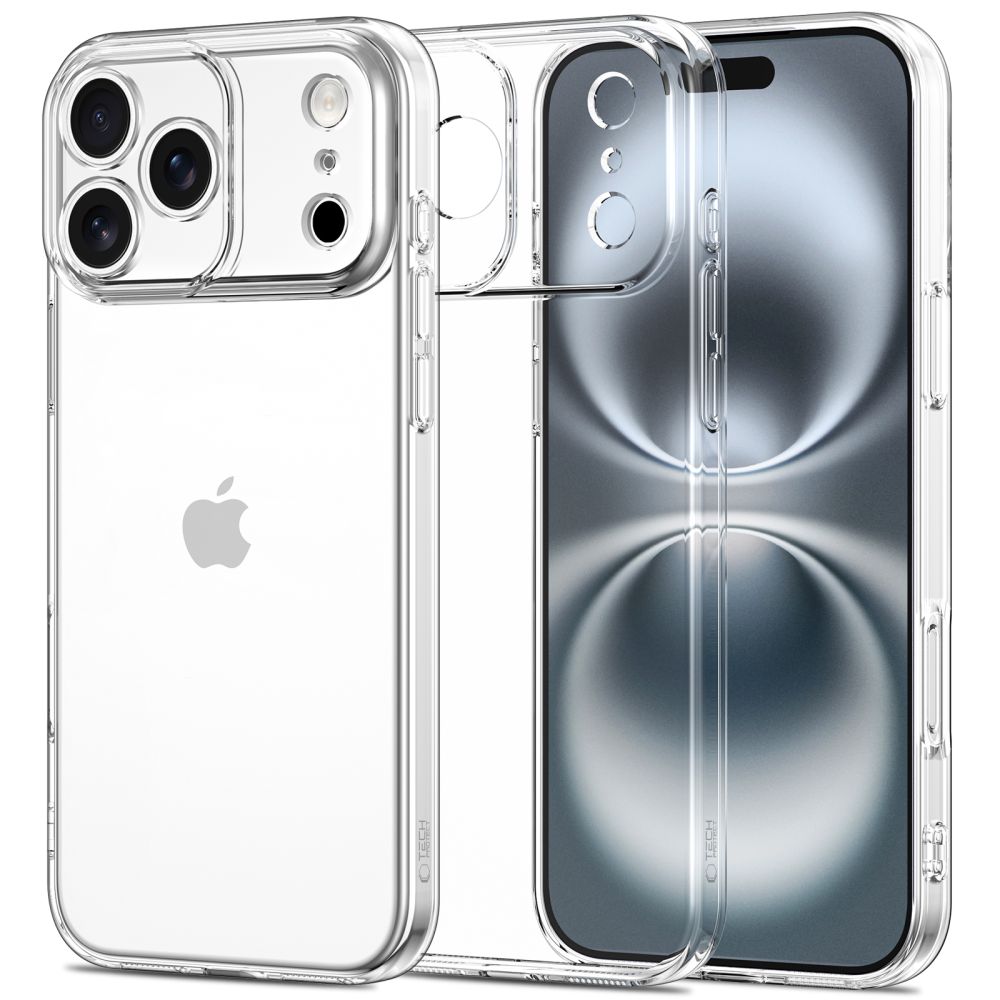 Tech-Protect Tech-Protect iPhone 17 Pro Max Skal FlexAir Transparent