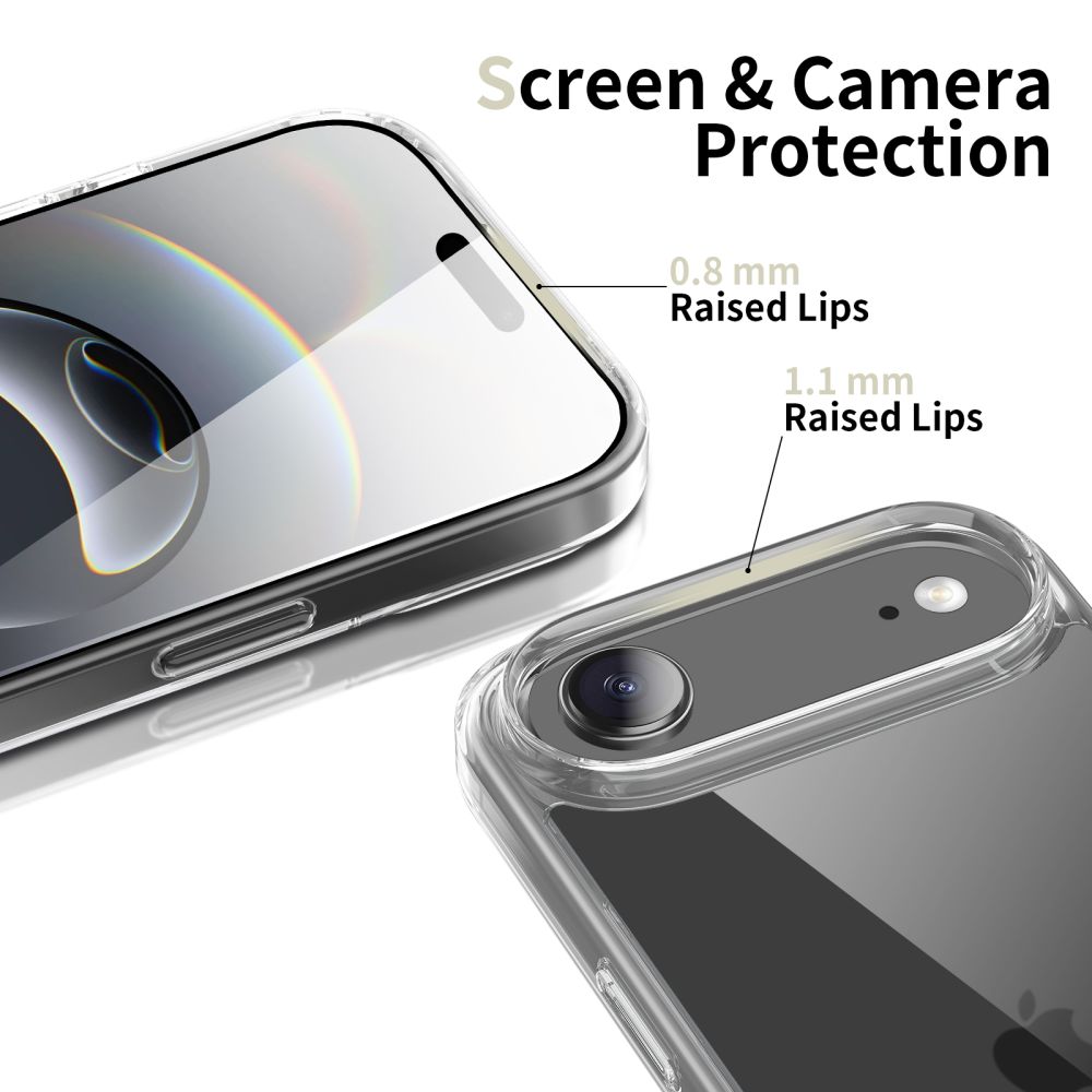 Tech-Protect Tech-Protect iPhone Air Skal FlexAir Hybrid Transparent