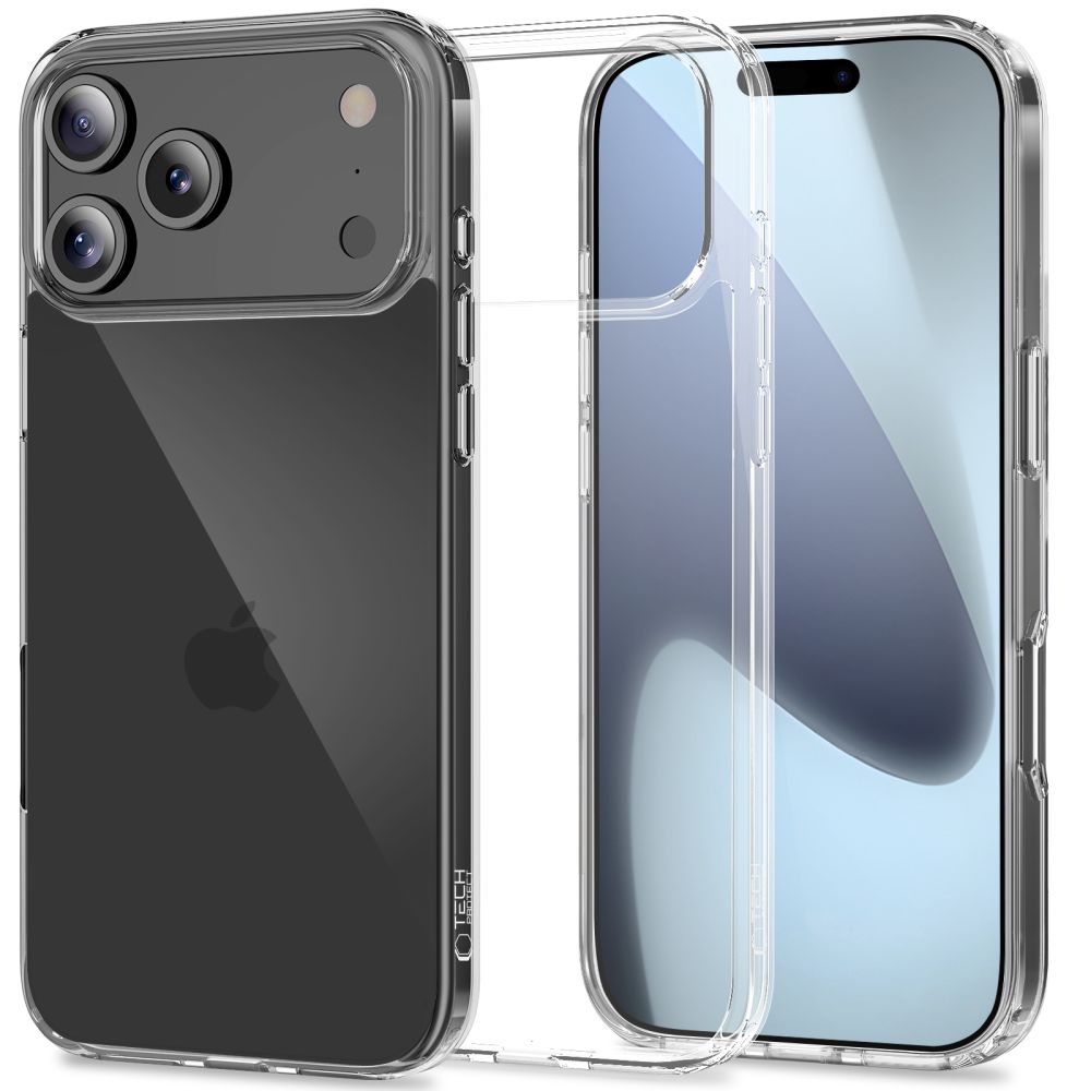 Tech-Protect Tech-Protect iPhone 17 Pro Max Skal FlexAir Hybrid Transparent