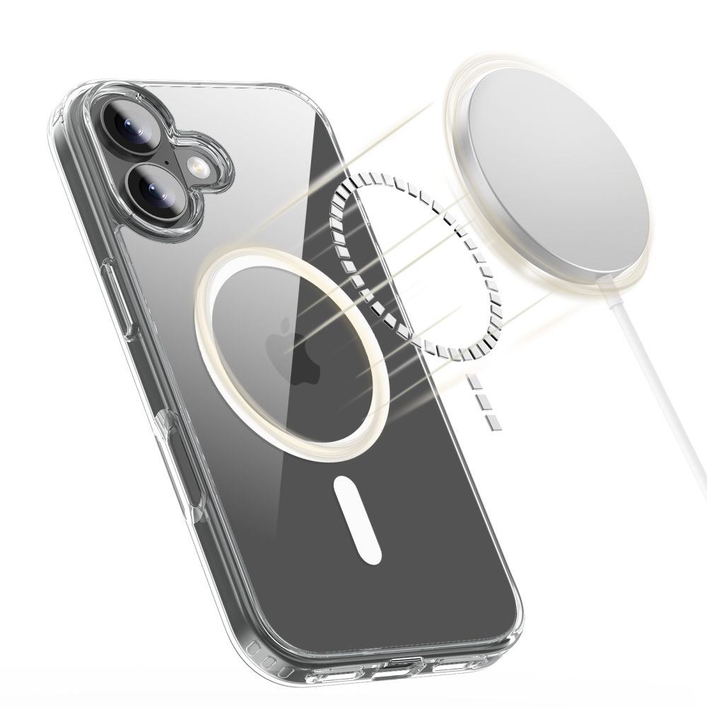 Tech-Protect Tech-Protect iPhone 17 Skal MagSafe FlexAir Hybrid Transparent