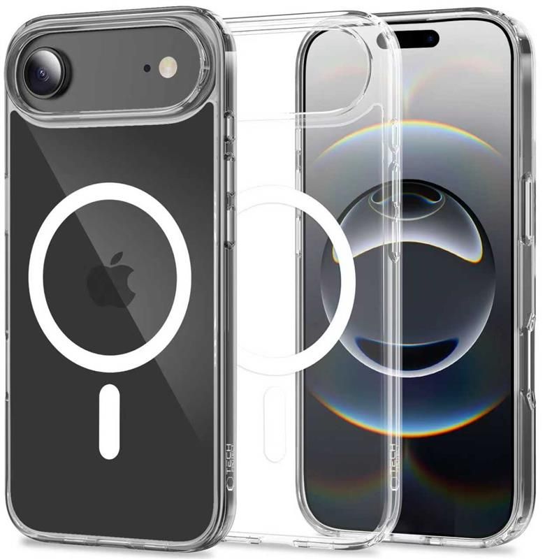 Tech-Protect Tech-Protect iPhone Air Skal MagSafe FlexAir Hybrid Transparent