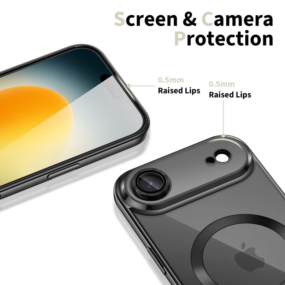 Tech-Protect Tech-Protect iPhone Air Skal MagSafe MagFlex Shiny Black