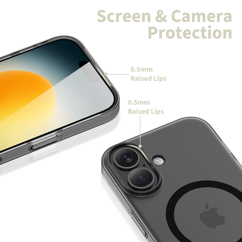 Tech-Protect Tech-Protect iPhone 17 Skal MagSafe MagSlim Matt Svart