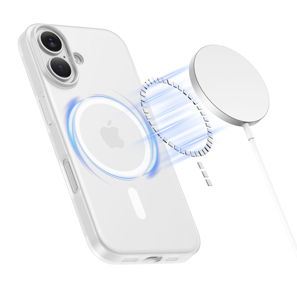 Tech-Protect Tech-Protect iPhone 17 Skal MagSafe MagSlim Matt Vit