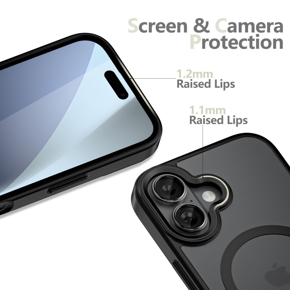 Tech-Protect Tech-Protect iPhone 17 Skal MagSafe MagMat Matt Svart