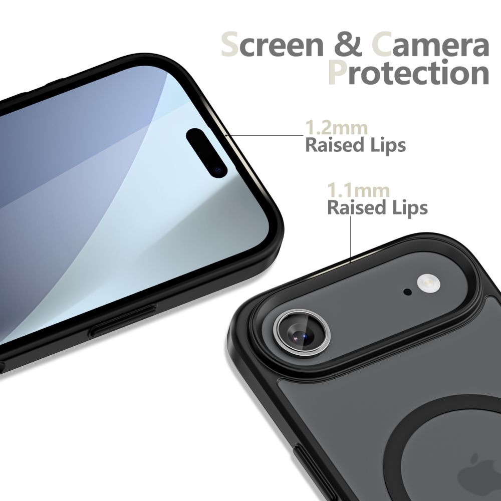Tech-Protect Tech-Protect iPhone Air Skal MagSafe MagMat Matt Svart