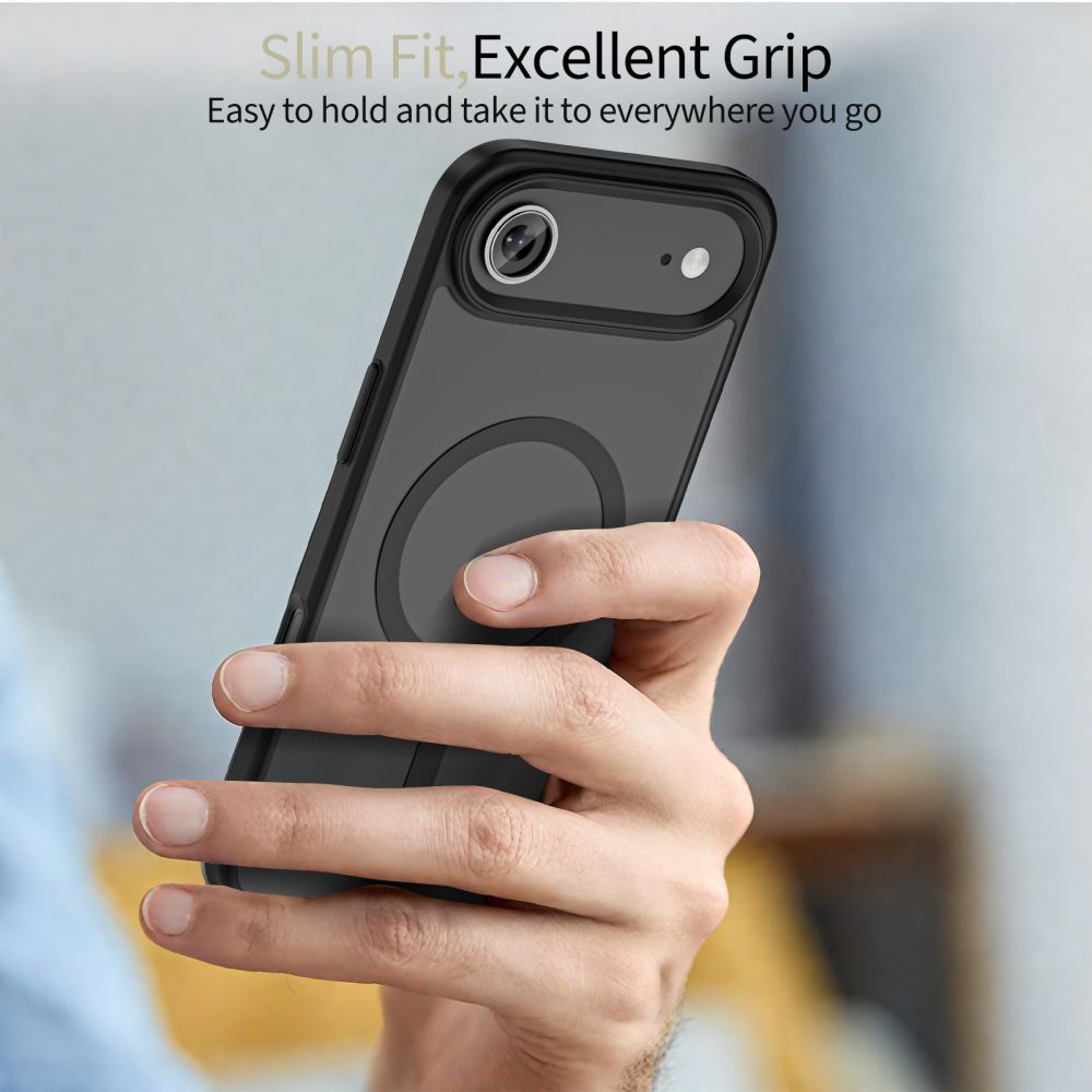 Tech-Protect Tech-Protect iPhone Air Skal MagSafe MagMat Matt Svart
