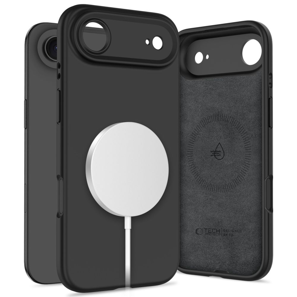 Tech-Protect Tech-Protect iPhone Air Skal MagSafe Silicone Svart