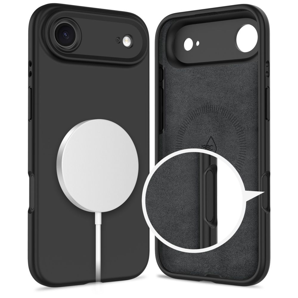 Tech-Protect Tech-Protect iPhone Air Skal MagSafe Silicone Svart