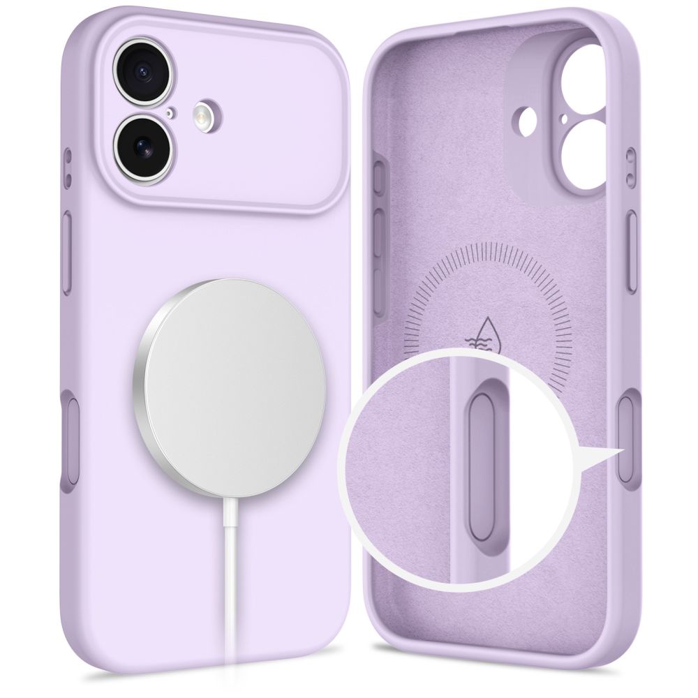 Tech-Protect Tech-Protect iPhone 17 Skal MagSafe Silicone Mauve