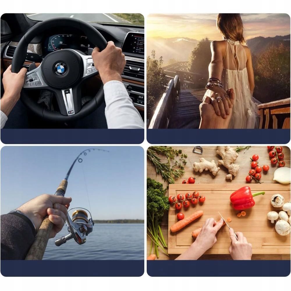 Tech-Protect Tech-Protect Magnetisk MagSafe Hållare För Mobil/GoPro/DJI Grå