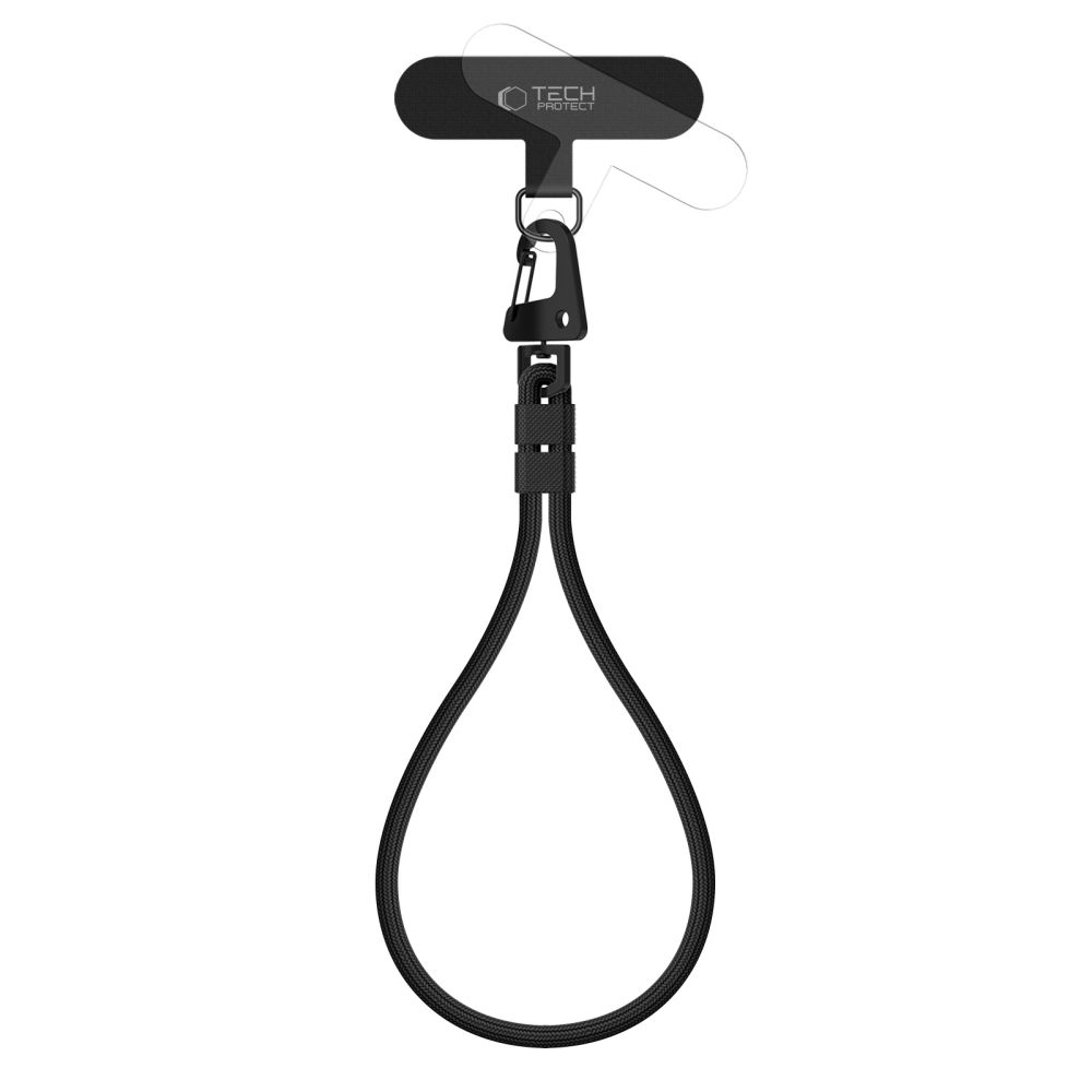 Tech-Protect Tech-Protect Mobilsnöre Rope Wrist Strap Svart