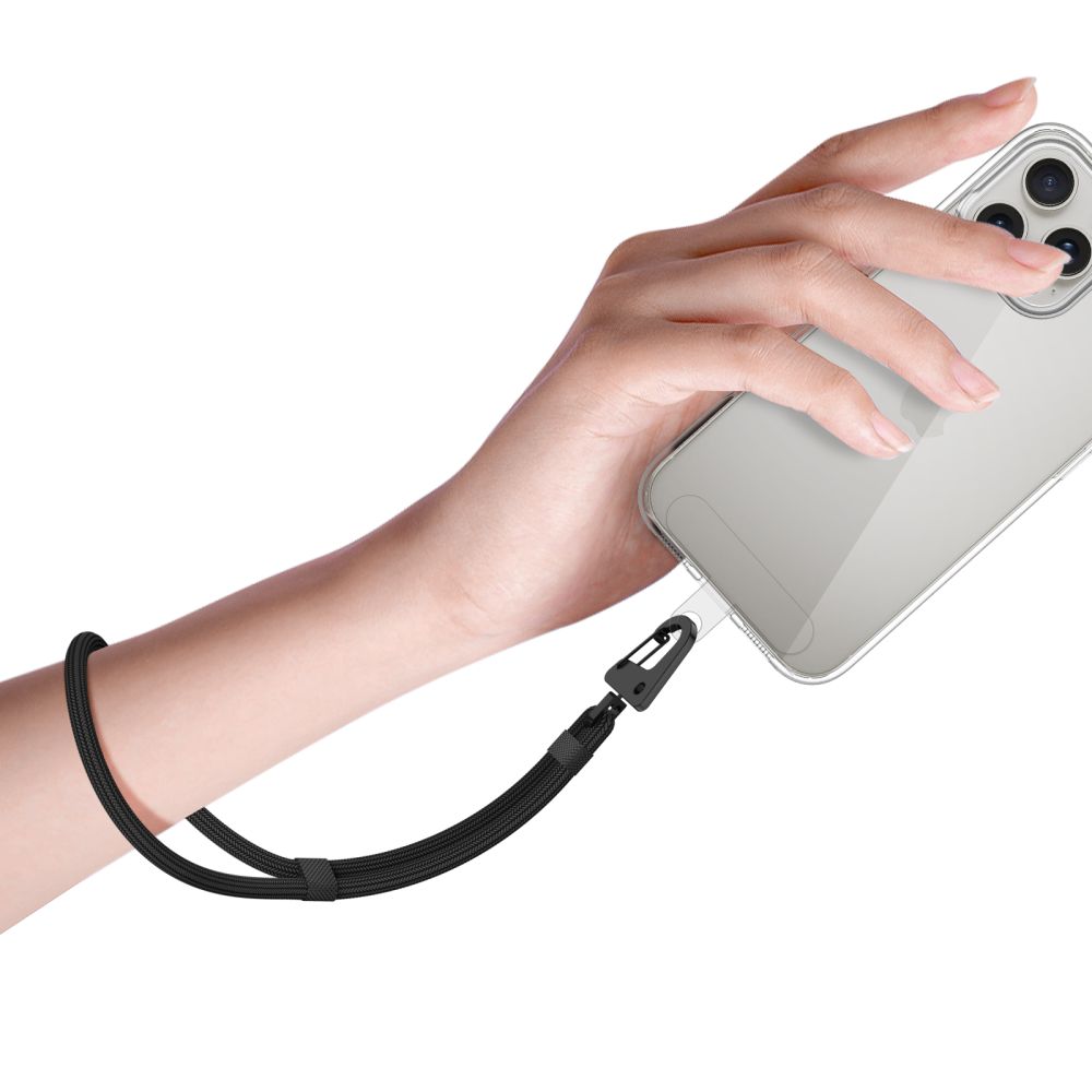Tech-Protect Tech-Protect Mobilsnöre Rope Wrist Strap Svart