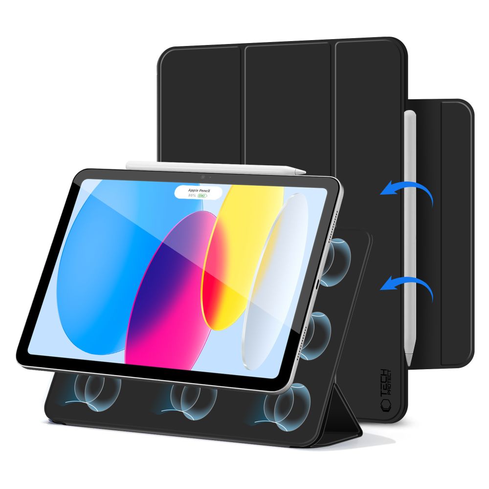 Tech-Protect Tech-Protect iPad 11 2025 / 10.9 2022 Fodral SC Magnetic Svart