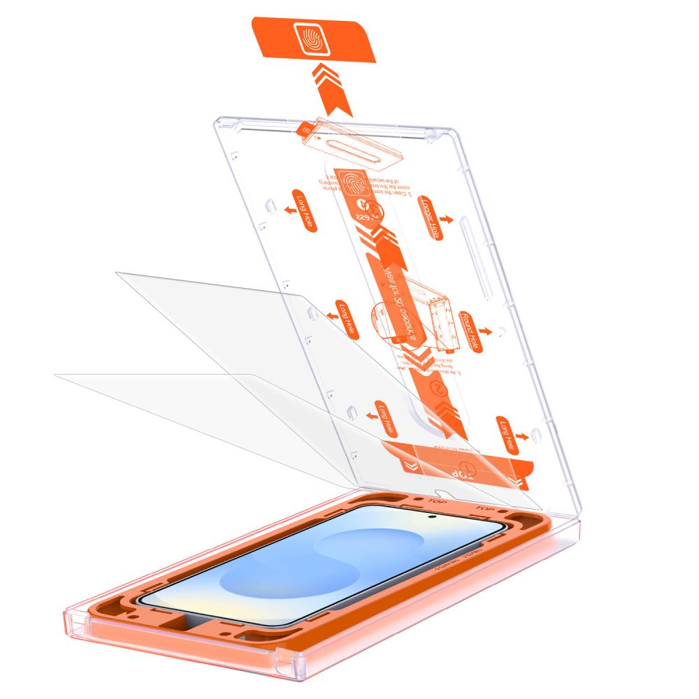 Tech-Protect Tech-Protect Galaxy S25 Plus 2-PACK Skärmskydd QuickSet+ Härdat Glas
