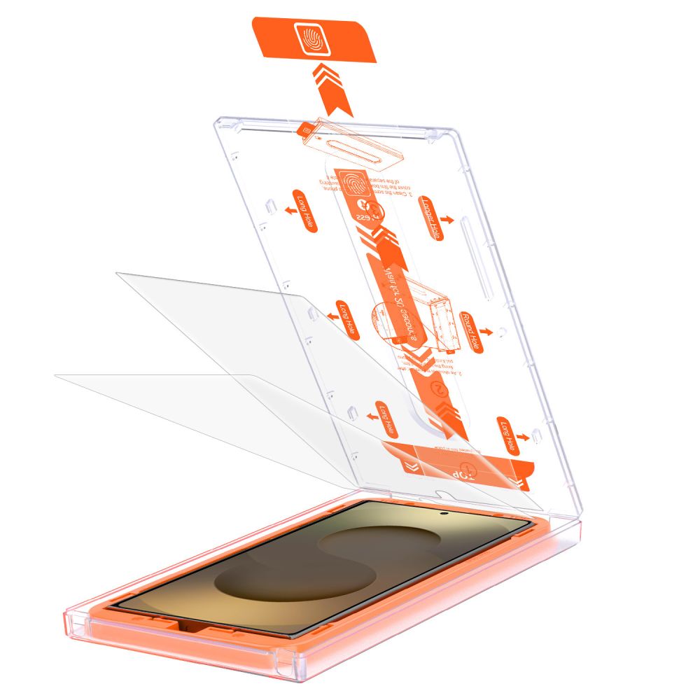 Tech-Protect Tech-Protect Galaxy S25 Ultra 2-PACK Skärmskydd QuickSet+ Härdat Glas