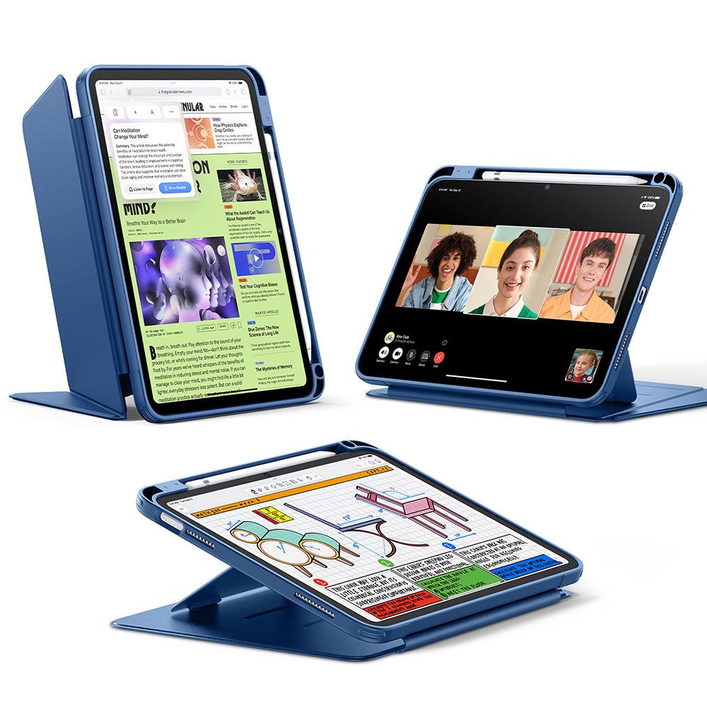 ESR ESR iPad 11 2025 / 10.9 2022 Fodral Flip Hybrid Navy Blue