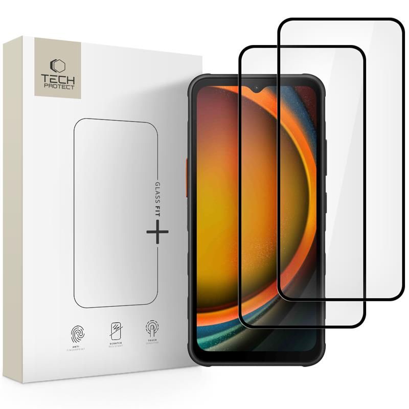 Tech-Protect Tech-Protect Galaxy Xcover 7/7 Pro 2-PACK Skärmskydd GlassFit+