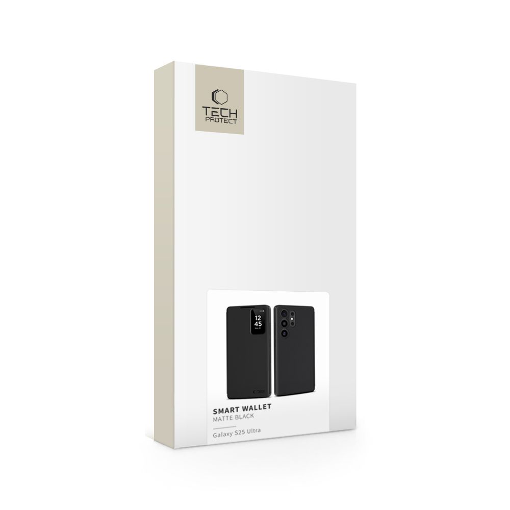 Tech-Protect Tech-Protect Samsung Galaxy S25 Ultra Fodral Smart Wallet Svart