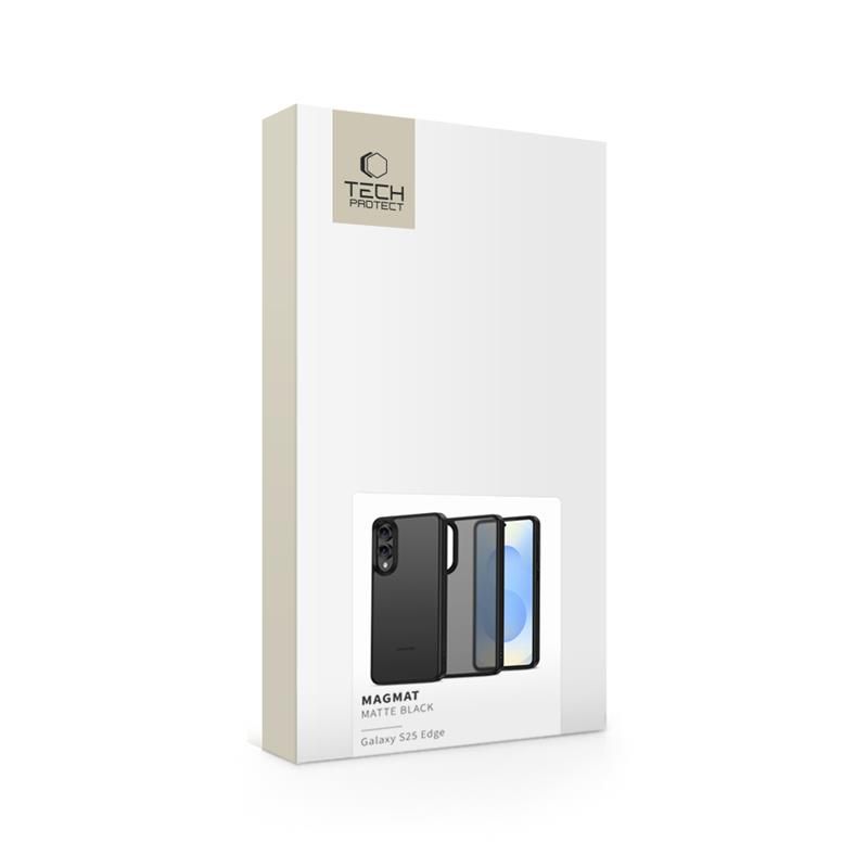 Tech-Protect Tech-Protect Galaxy S25 Edge Skal MagMat Matt Svart