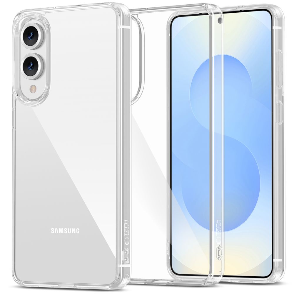 Tech-Protect Tech-Protect Galaxy S25 Edge Skal FlexAir Hybrid Transparent