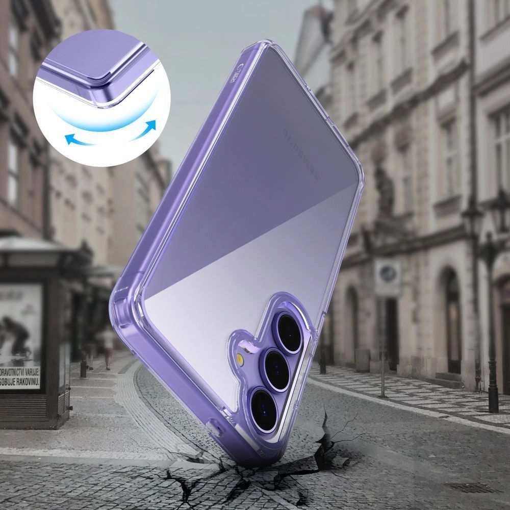Tech-Protect Tech-Protect Galaxy S25 Edge Skal FlexAir Hybrid Transparent