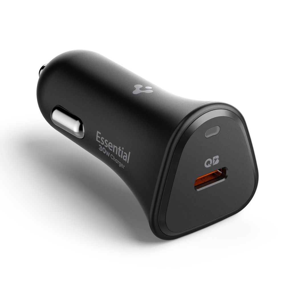 Spigen Spigen 30W Billaddare USB-C Svart