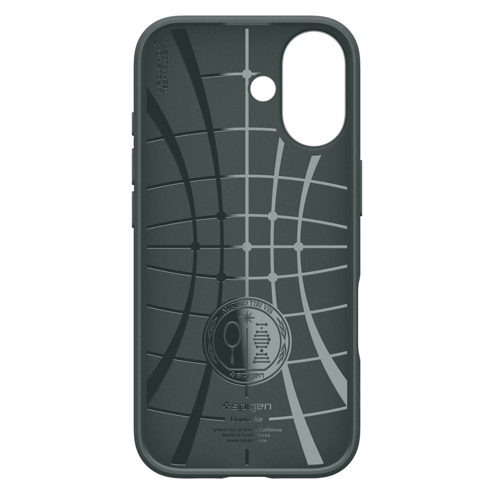 Spigen Spigen iPhone 17 Skal Liquid Air Abyss Green